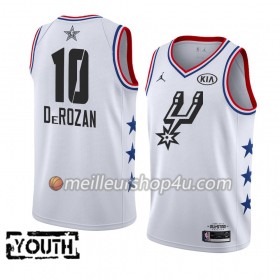 Maillot Basket Enfant San Antonio Spurs DeMar DeRozan 10 2019 All-Star Jordan Brand Blanc Swingman